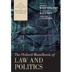 The Oxford Handbook of Law and Politics