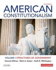 American Constitutionalism vol 1 3e cover image